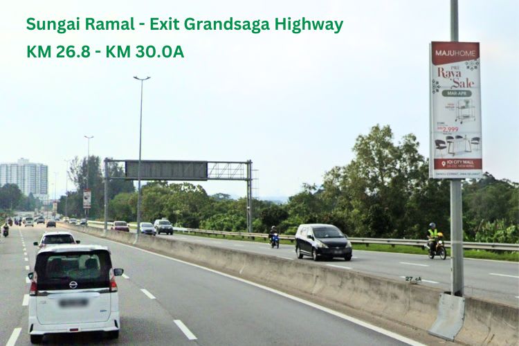 Kajang-SILK Highway / Lebuhraya SILK, The Mines - Toll Sungai Long - Toll Bukit Kajang - UNITEN - UPM - Sungai Ramal - Exit Grand Saga, Selangor