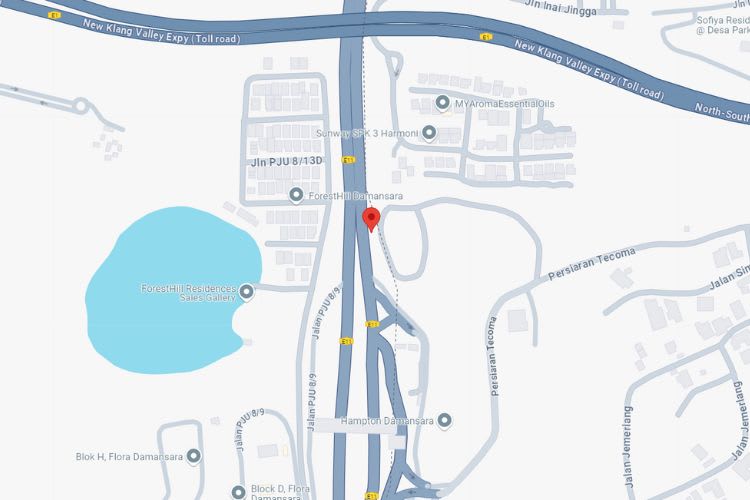 LDP Highway, Petaling Jaya, Selangor (after Kepong Toll Plaza)