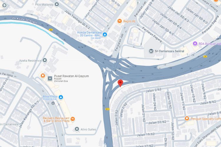 LDP Highway, Kepong, Selangor ( just after U turn from  Kepong)