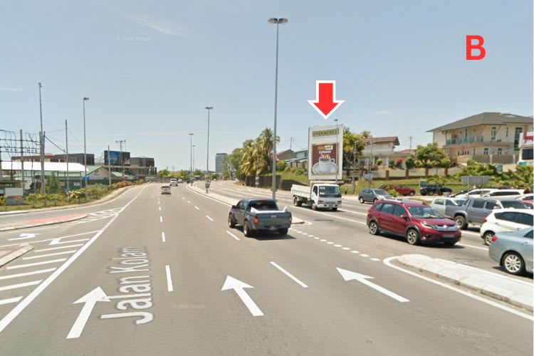 Jalan Kolam / Jalan Lintas, Taman Kinabalu, Kota Kinabalu, Sabah (near City Mall)