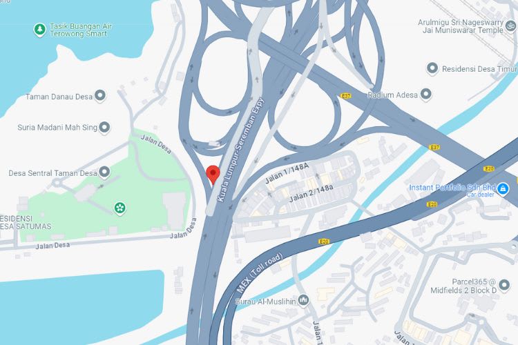 KL - Seremban Expressway / SMART, Taman Desa, Kuala Lumpur (at interchange SALAK & Setiawangsa - Pantai Expressway)