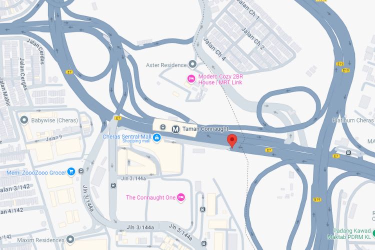 CKE / Lebuhraya Cheras Kajang, Kuala Lumpur (near Cheras Sentral Mall)