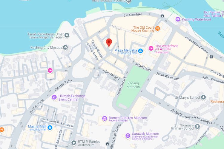 Jalan Power / Jalan Khoo Huan Yeang, Kuching, Sarawak (attached on Electra House at Chinatown)