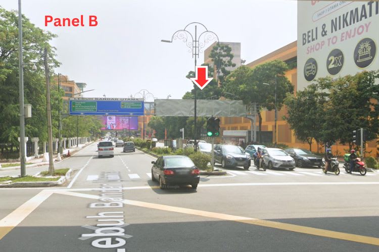 Lebuhraya Bandar Utama, Petaling Jaya, Selangor (infront 1 Utama Shopping Mall)