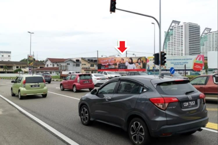 1 Panel Free Standing Billboard at Persimpangan Jalan Haji Ahmad, Kuantan, Pahang