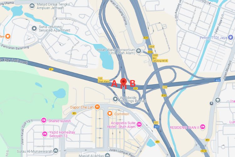 NKVE KM0.2, Shah Alam, Selangor (near Shah Alam Sekysen 13)