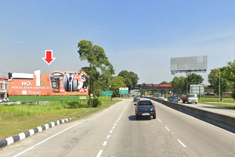 1 Panel Free Standing Billboard at Jalan Meru / Setia Alam, Klang, Selangor (near Shapadu Highway)