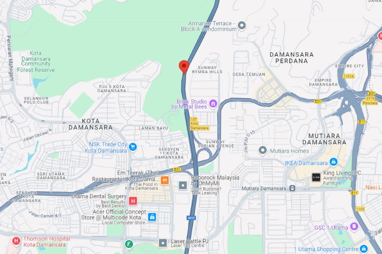 NKVE KM20.9, Petaling Jaya, Selangor (near Kota Damansara)