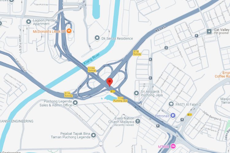 LDP KM19.7, Puchong, Selangor (interchange Bandar Sunway & KESAS)