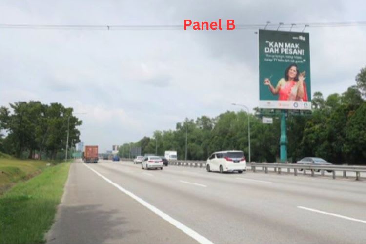 Vertical Unipole Billboard at ELITE Highway KM29.1, Dengkil, Selangor