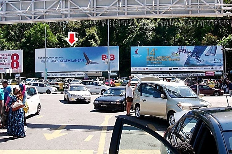 1 Panel Free Standing Billboard at Persiaran Putera, Kuah, Kedah (opposite Jetty Point [A])