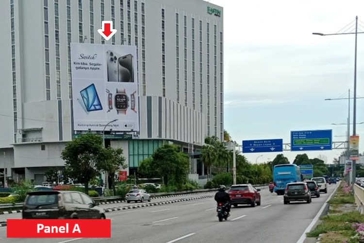 2 Sided Vertical Unipole Billboard at Tun Dr Lim Chong Eu Expressway, Bayan Lepas, Penang (beside Eastin Hotel)