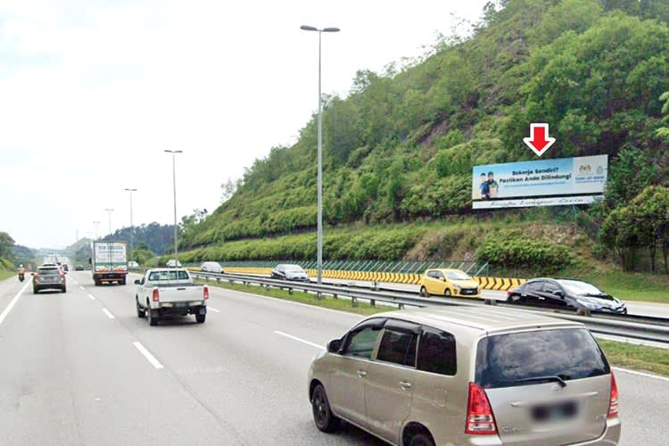 1 Panel Free Standing Billboard at MEX Highway KM13.9, Seri Kembangan, Kuala Lumpur (SB)