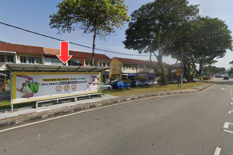 5 Panel Bus Shelter Billboard at Jalan Air Hitam, Georgetown, Penang (5 panels)