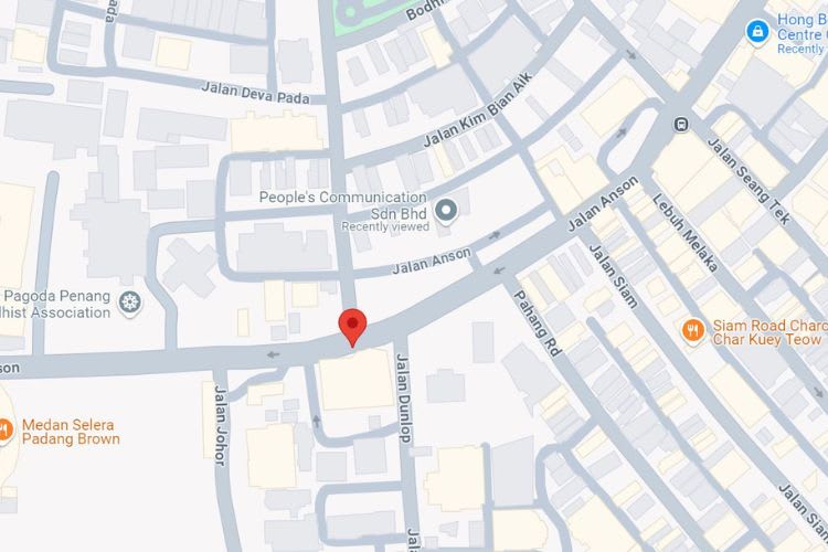 Jalan Anson, Georgetown, Penang (4 panels)