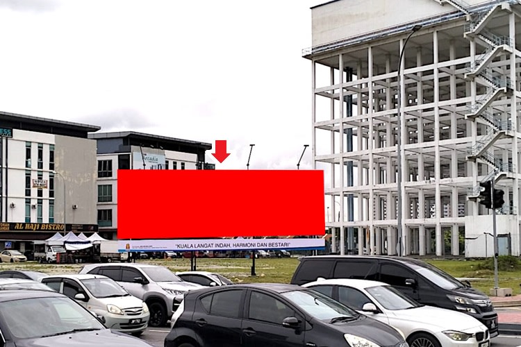 1 Sided Free Standing Billboard at Persiaran Saujana Putra, Bandar Saujana Putra, Jenjarom, Selangor (Near Plaza Tol ELITE Bandar Saujana Putra)