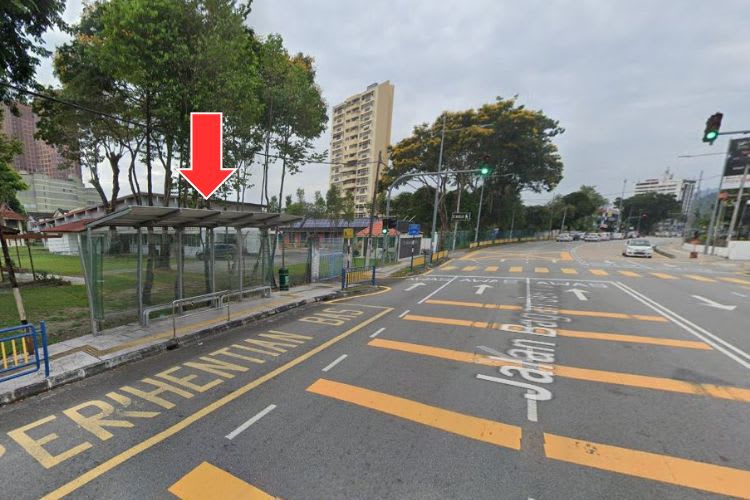 Jalan Bagan Jermal, Georgetown, Penang (5 panels)