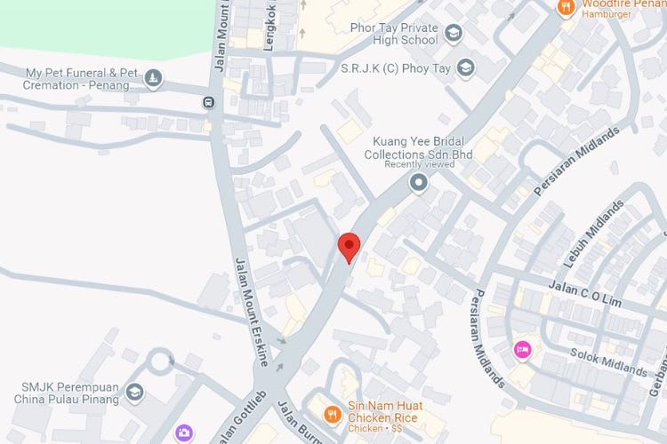 Jalan Bagan Jermal, Georgetown, Penang (5 panels)