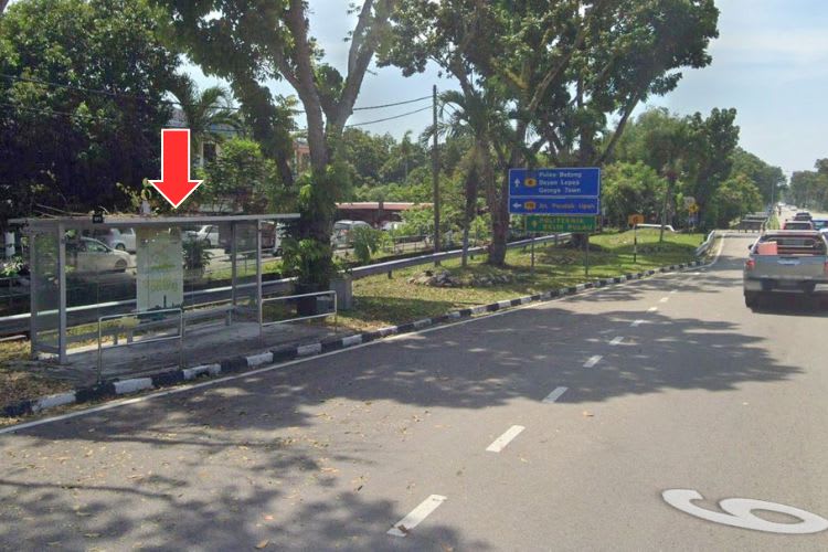 Jalan Balik Pulau, Balik Pulau, Penang (4 panels, 2 side panels)