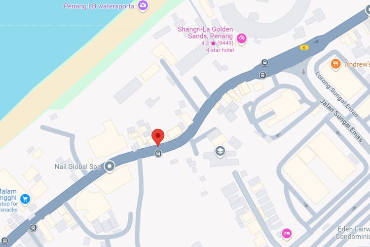 Jalan Batu Ferringhi, Batu Ferringhi, Penang (5 panels)