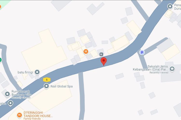 Jalan Batu Ferringhi, Batu Ferringhi, Penang (3 panels)