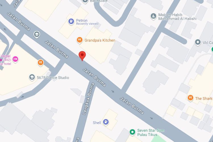 Jalan Burma, Georgetown, Penang (5 panels)