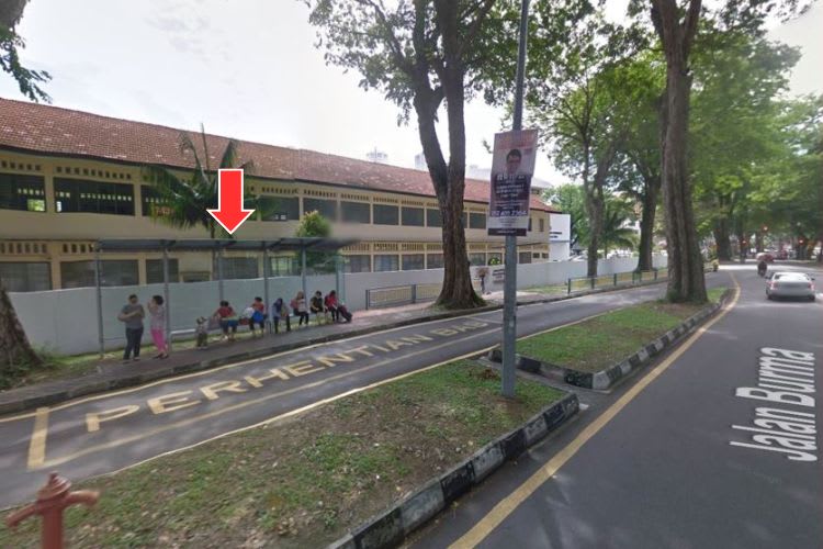 5 Panel Bus Shelter Billboard at Jalan Burma, Georgetown, Penang (5 panels)