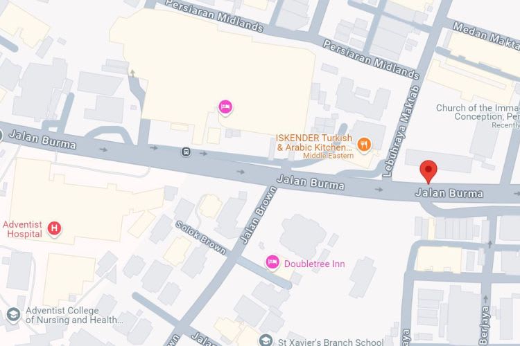 Jalan Burma, Georgetown, Penang (5 panels)