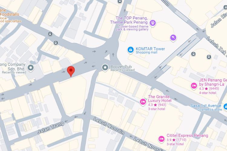 Jalan Dato Keramat, Georgetown, Penang (5 panels)