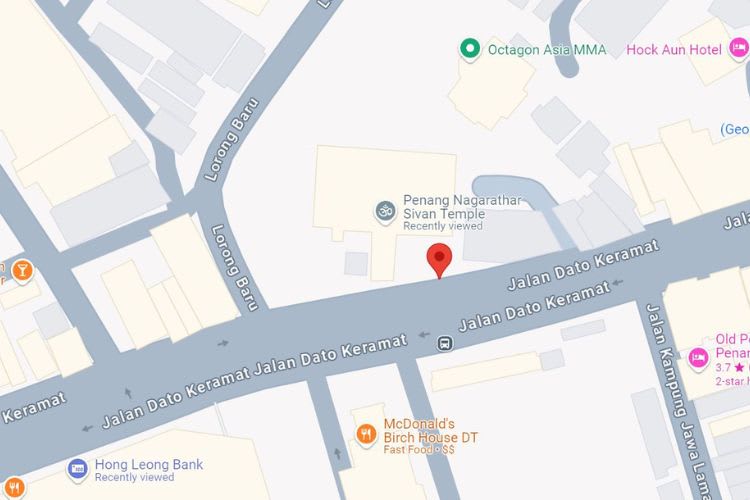 Jalan Dato Keramat, Georgetown, Penang (5 panels)