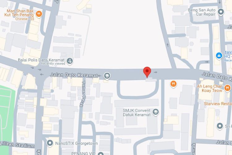 Jalan Dato Keramat, Georgetown, Penang (5 panels)