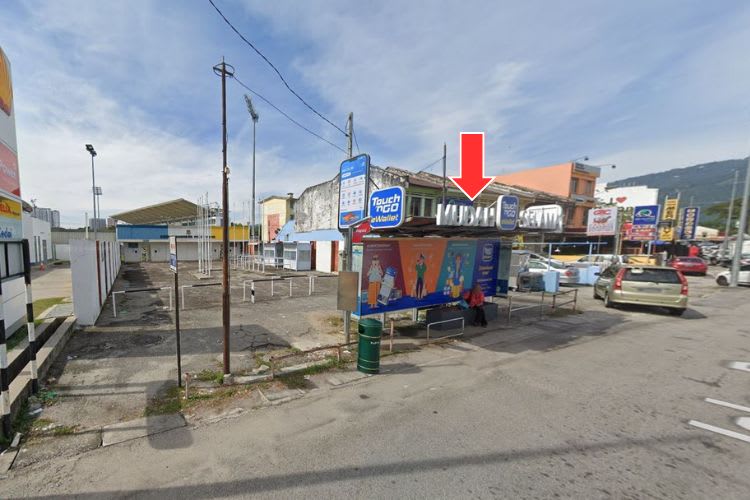 5 Panel Bus Shelter Billboard at Jalan Dato Keramat, Georgetown, Penang (5 panels)