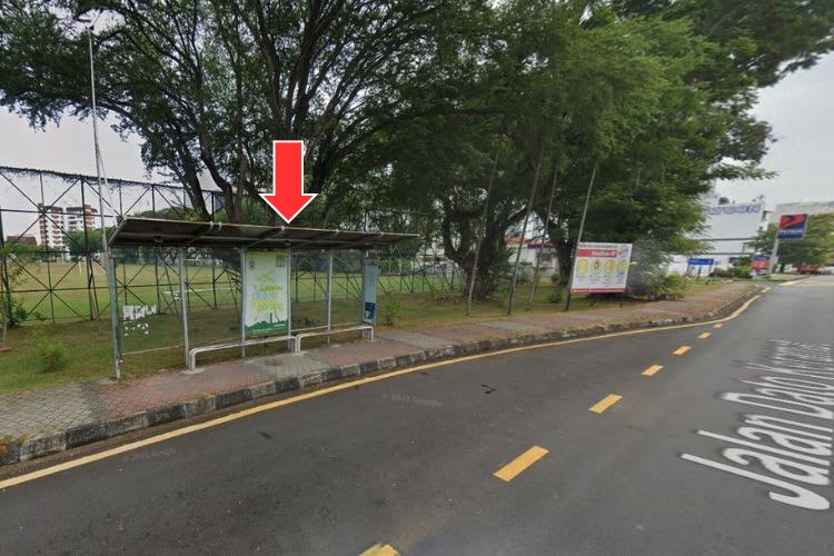 5 Panel Bus Shelter Billboard at Jalan Dato Keramat, Georgetown, Penang (5 panels)