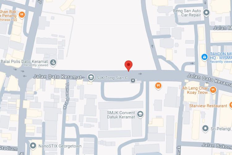 Jalan Dato Keramat, Georgetown, Penang (5 panels)