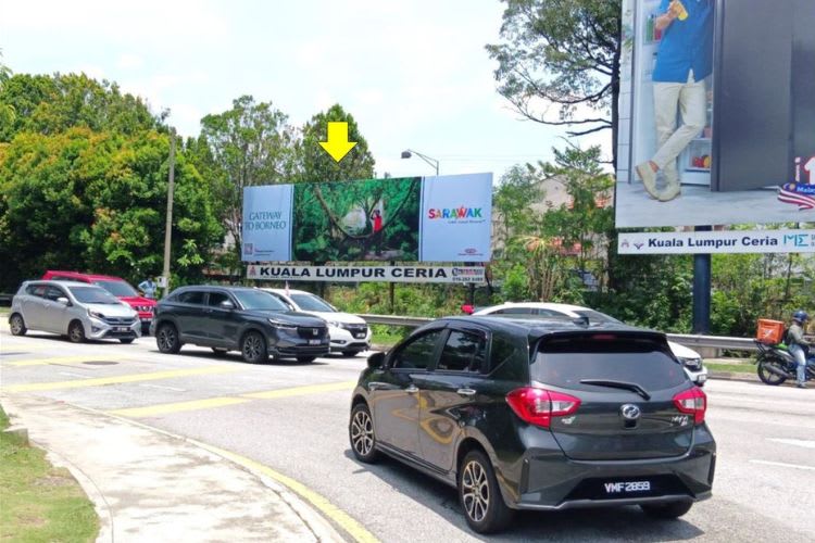1 Panel Free Standing Billboard at Jalan Sri Hartamas 1, Kuala Lumpur