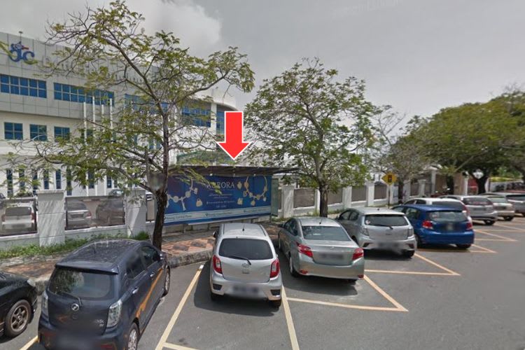 5 Panel Bus Shelter Billboard at Hilir Sungai Kluang 1, Bayan Lepas, Penang (5 panels)