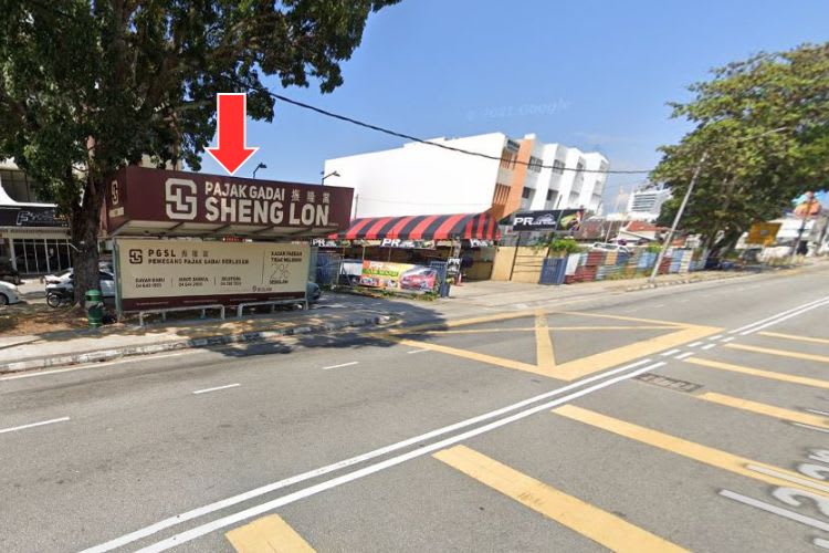 5 Panel Bus Shelter Billboard at Jalan Jelutong, Jelutong, Penang (5 panels)