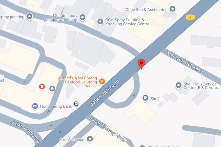 Jalan Jelutong, Jelutong, Penang (4 panels, 2 side panels)