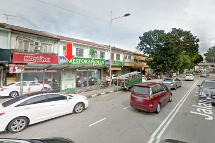 5 Panel Bus Shelter Billboard at Jalan Jelutong, Jelutong, Penang (5 panels)
