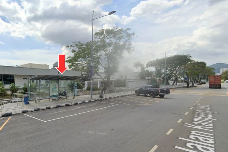 5 Panel Bus Shelter Billboard at Jalan Kampung Jawa, Bayan Lepas, Penang (5 panels)