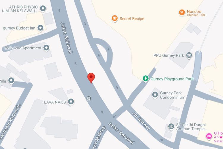 Jalan Kelawai, Georgetown, Penang (4 panels)