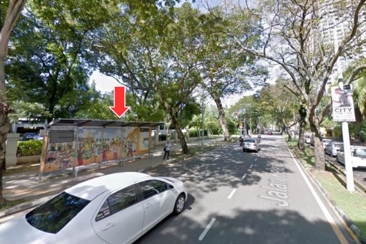 5 Panel Bus Shelter Billboard at Jalan Kelawai, Georgetown, Penang (5 panels)