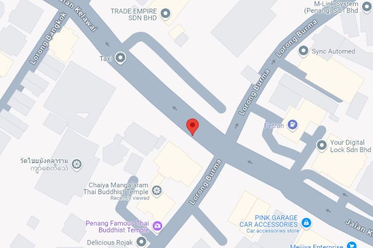 Jalan Kelawai, Georgetown, Penang (5 panels)