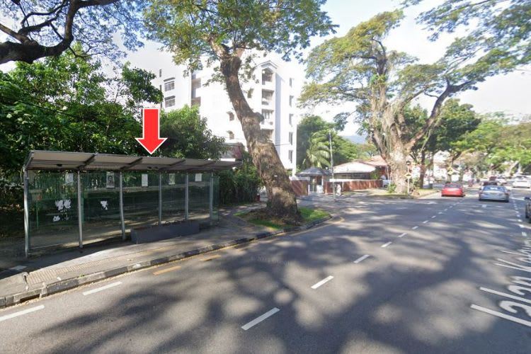 Jalan Kelawai, Georgetown, Penang (5 panels)