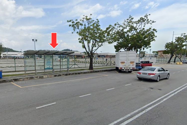 5 Panel Bus Shelter Billboard at Lebuh Kampung Jawa, Bayan Lepas, Penang (5 panels)