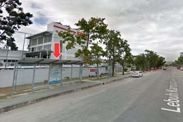 5 Panel Bus Shelter Billboard at Lebuh Kampung Jawa, Bayan Lepas, Penang (5 panels)