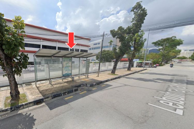 5 Panel Bus Shelter Billboard at Lebuhraya Kampung Jawa, Bayan Lepas, Penang (5 panels)