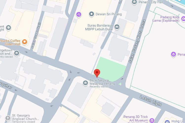 Lebuh Light, Georgetown, Penang (5 panels)