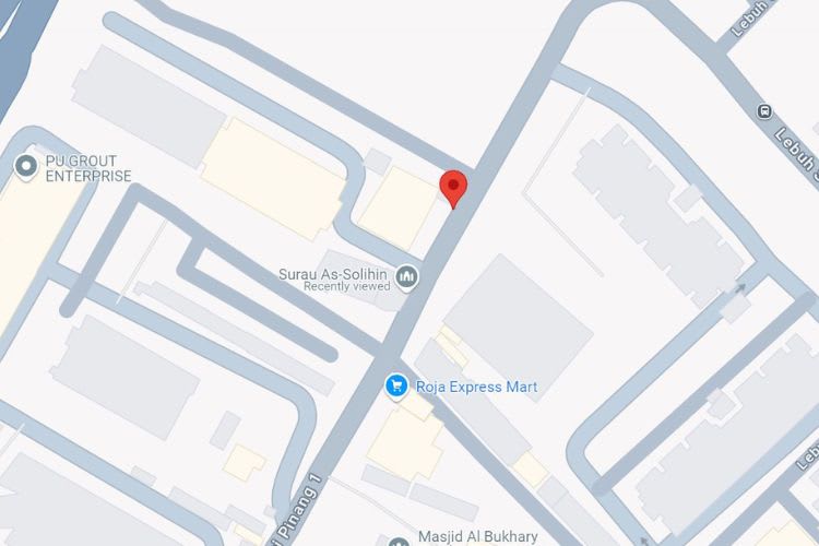 Lebuh Sungai Pinang 1, Georgetown, Penang (4 panels)