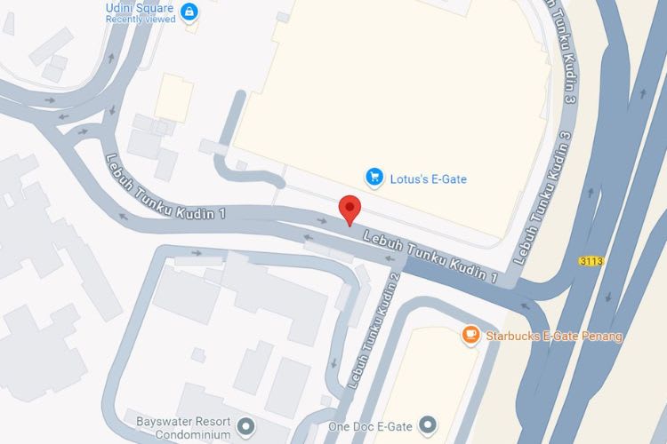 Lebuh Tunku Kudin 1, Penang (3 panels)